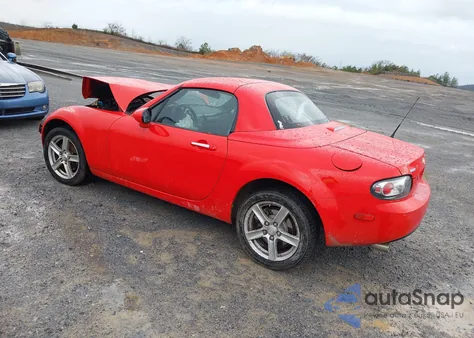 2008 Mazda Mx-5 Sport z USA, uszkodzony, nr VIN JM1NC26FX80143179